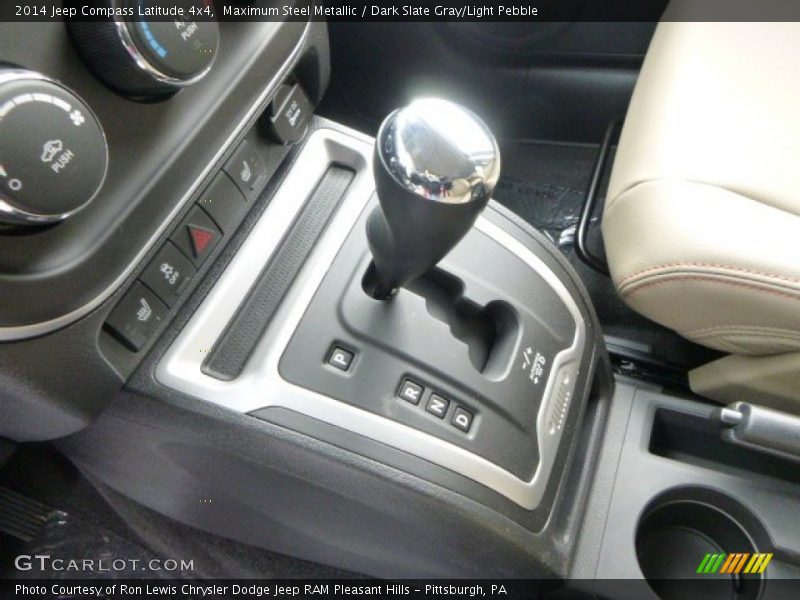 Maximum Steel Metallic / Dark Slate Gray/Light Pebble 2014 Jeep Compass Latitude 4x4