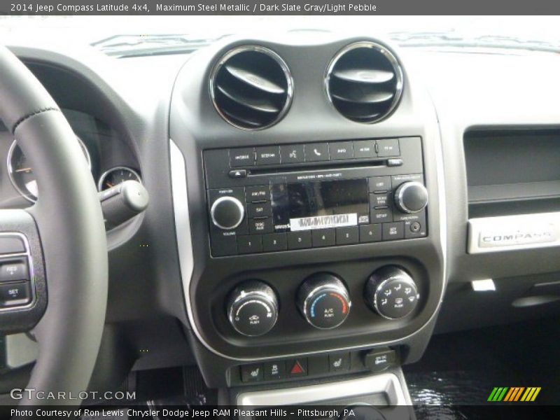 Maximum Steel Metallic / Dark Slate Gray/Light Pebble 2014 Jeep Compass Latitude 4x4