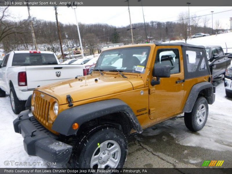 Amp'd / Black 2014 Jeep Wrangler Sport 4x4