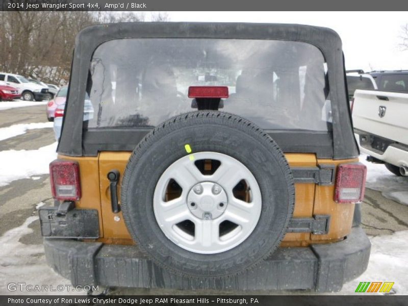 Amp'd / Black 2014 Jeep Wrangler Sport 4x4