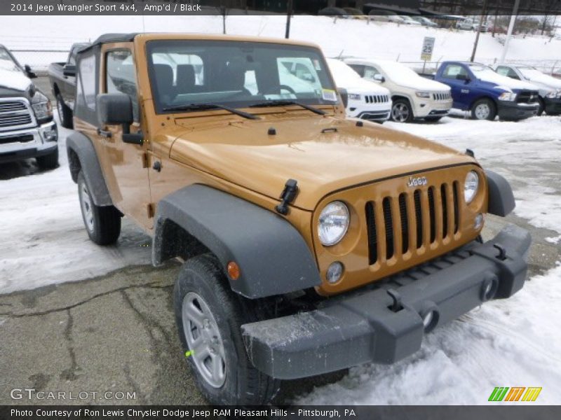 Amp'd / Black 2014 Jeep Wrangler Sport 4x4