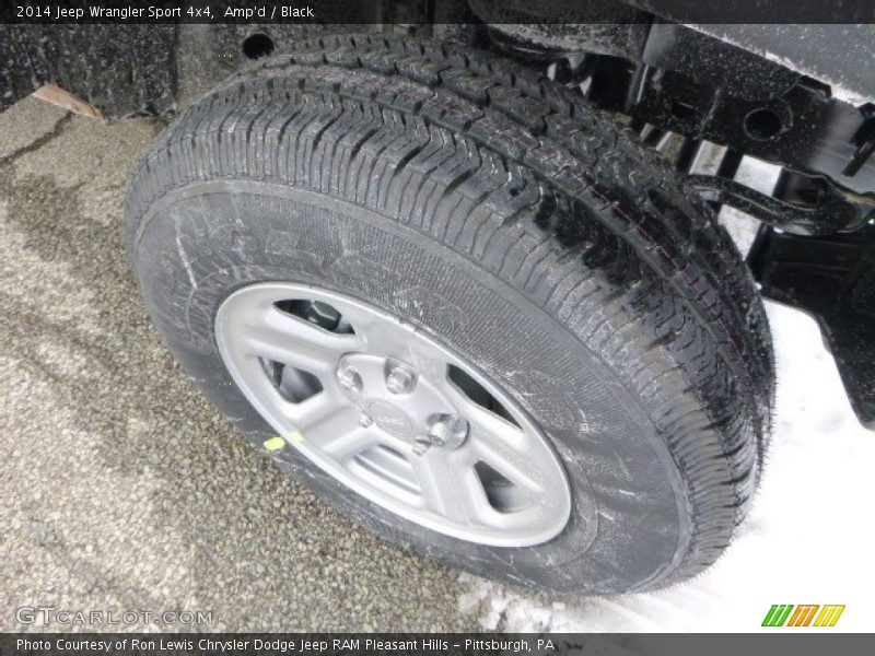 Amp'd / Black 2014 Jeep Wrangler Sport 4x4