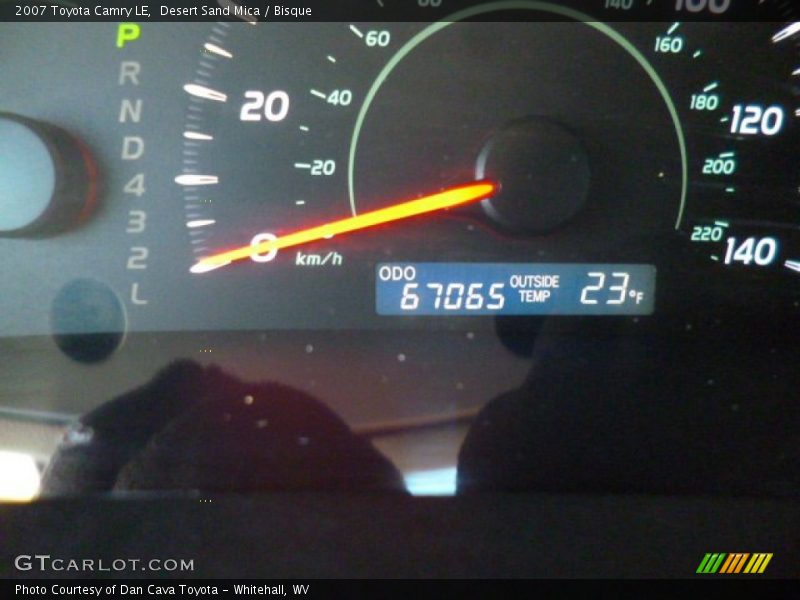 Desert Sand Mica / Bisque 2007 Toyota Camry LE