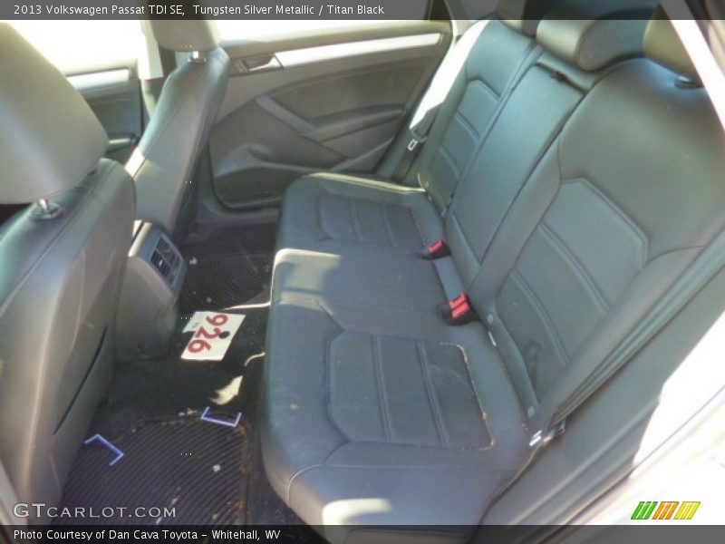 Tungsten Silver Metallic / Titan Black 2013 Volkswagen Passat TDI SE