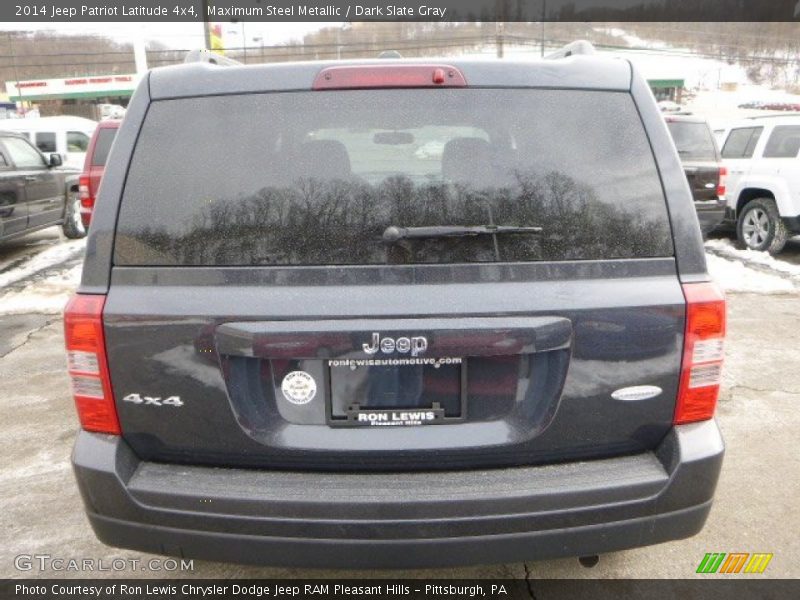 Maximum Steel Metallic / Dark Slate Gray 2014 Jeep Patriot Latitude 4x4