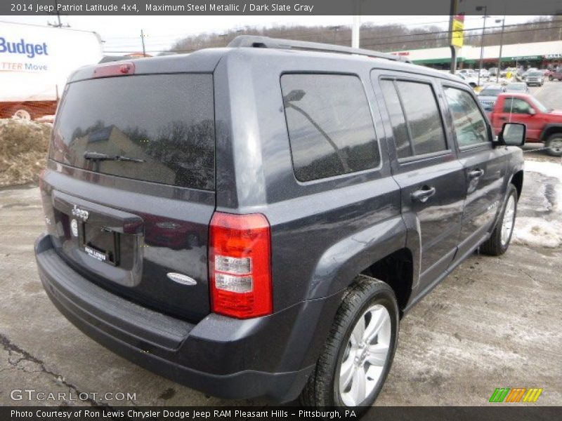 Maximum Steel Metallic / Dark Slate Gray 2014 Jeep Patriot Latitude 4x4