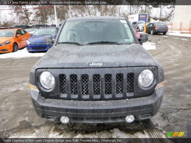 Maximum Steel Metallic / Dark Slate Gray 2014 Jeep Patriot Latitude 4x4