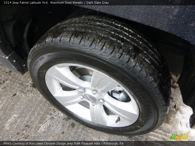 Maximum Steel Metallic / Dark Slate Gray 2014 Jeep Patriot Latitude 4x4
