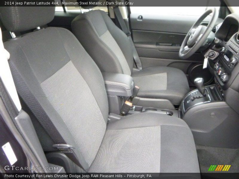 Maximum Steel Metallic / Dark Slate Gray 2014 Jeep Patriot Latitude 4x4