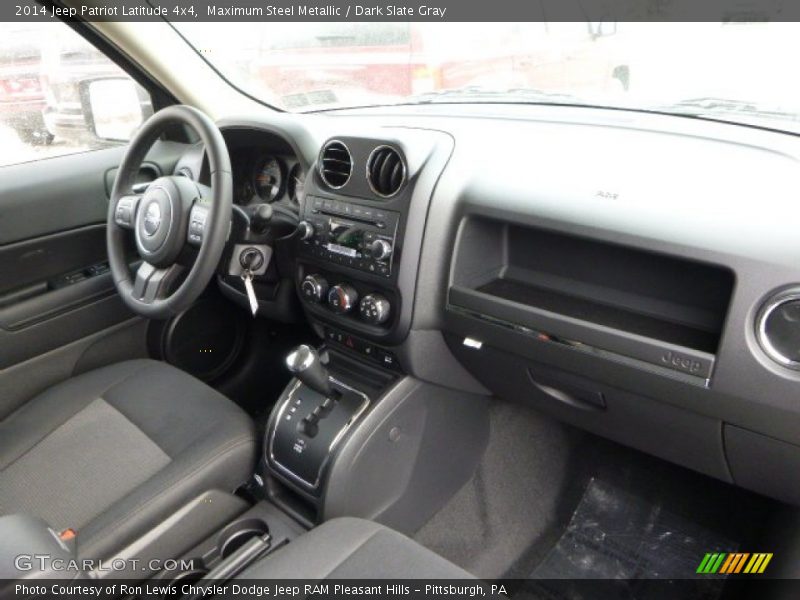 Maximum Steel Metallic / Dark Slate Gray 2014 Jeep Patriot Latitude 4x4