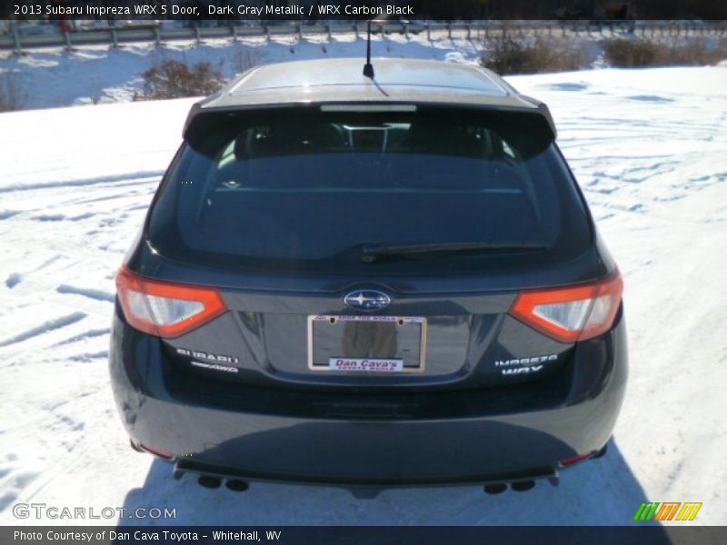 Dark Gray Metallic / WRX Carbon Black 2013 Subaru Impreza WRX 5 Door