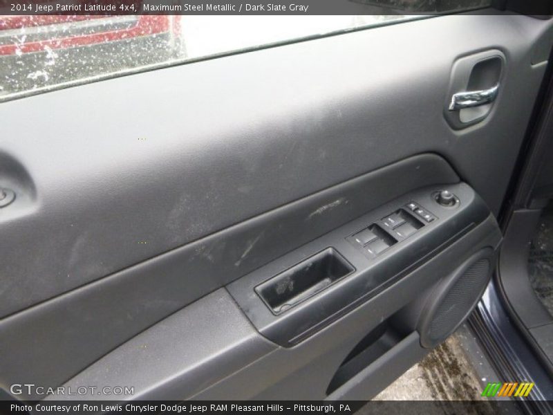 Maximum Steel Metallic / Dark Slate Gray 2014 Jeep Patriot Latitude 4x4