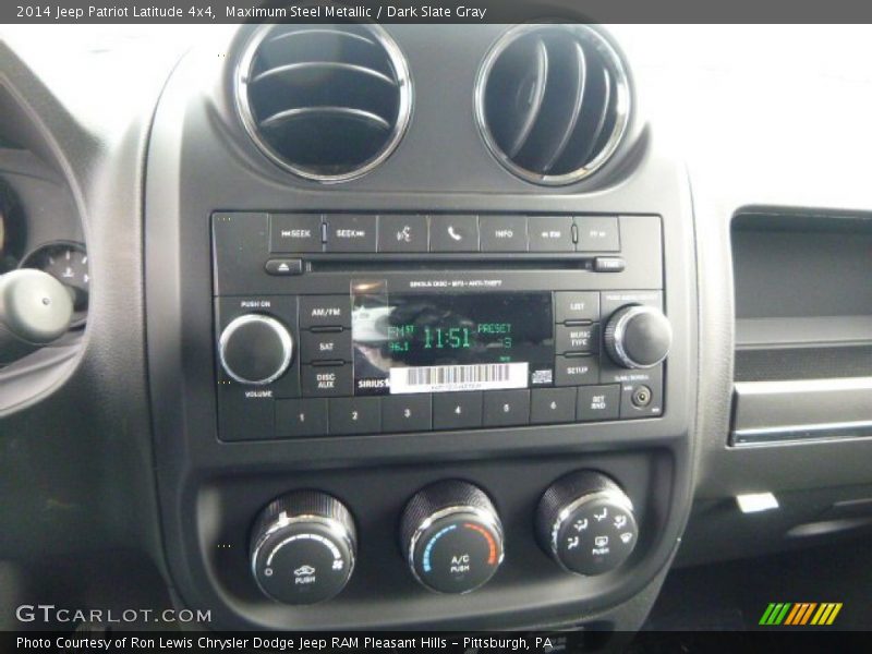 Maximum Steel Metallic / Dark Slate Gray 2014 Jeep Patriot Latitude 4x4