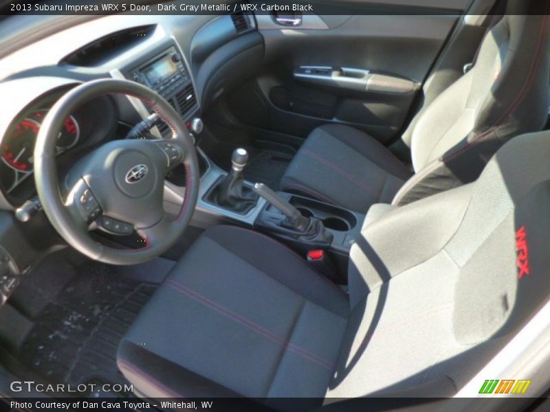 Dark Gray Metallic / WRX Carbon Black 2013 Subaru Impreza WRX 5 Door