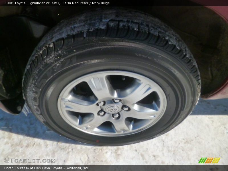 Salsa Red Pearl / Ivory Beige 2006 Toyota Highlander V6 4WD