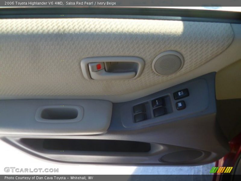 Salsa Red Pearl / Ivory Beige 2006 Toyota Highlander V6 4WD