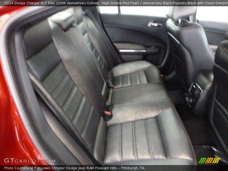 High Octane Red Pearl / Anniversary Black/Foundry Black with Cloud Overprint 2014 Dodge Charger R/T Plus 100th Anniversary Edition