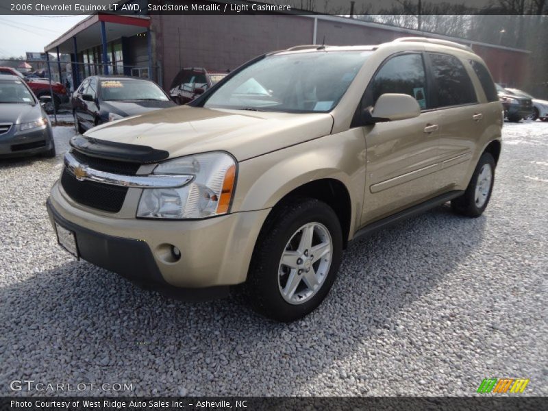 Sandstone Metallic / Light Cashmere 2006 Chevrolet Equinox LT AWD