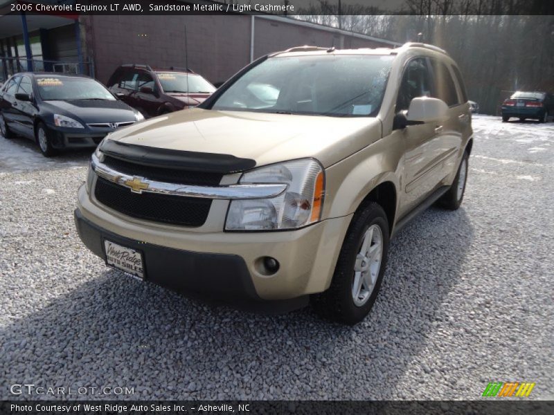 Sandstone Metallic / Light Cashmere 2006 Chevrolet Equinox LT AWD