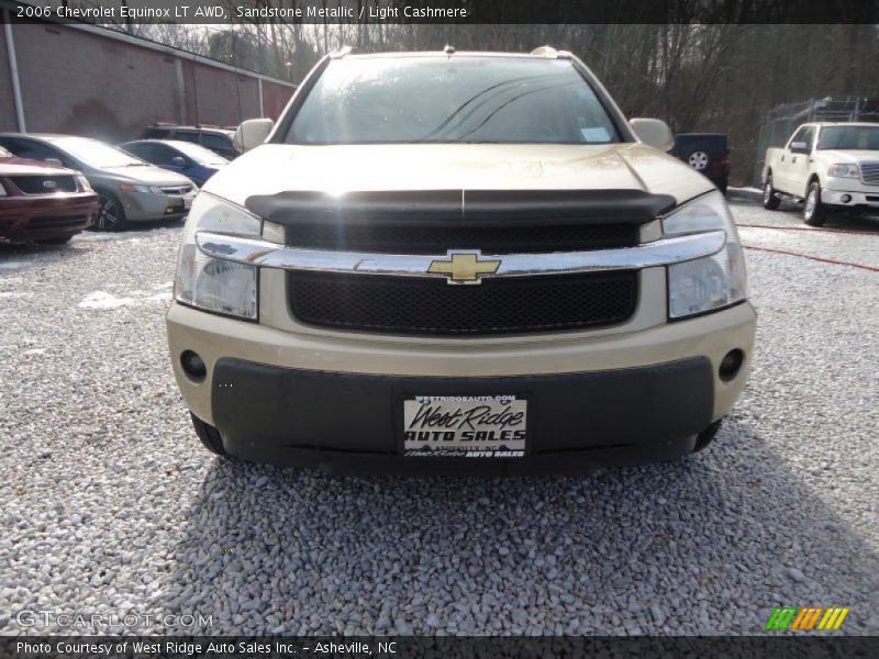 Sandstone Metallic / Light Cashmere 2006 Chevrolet Equinox LT AWD