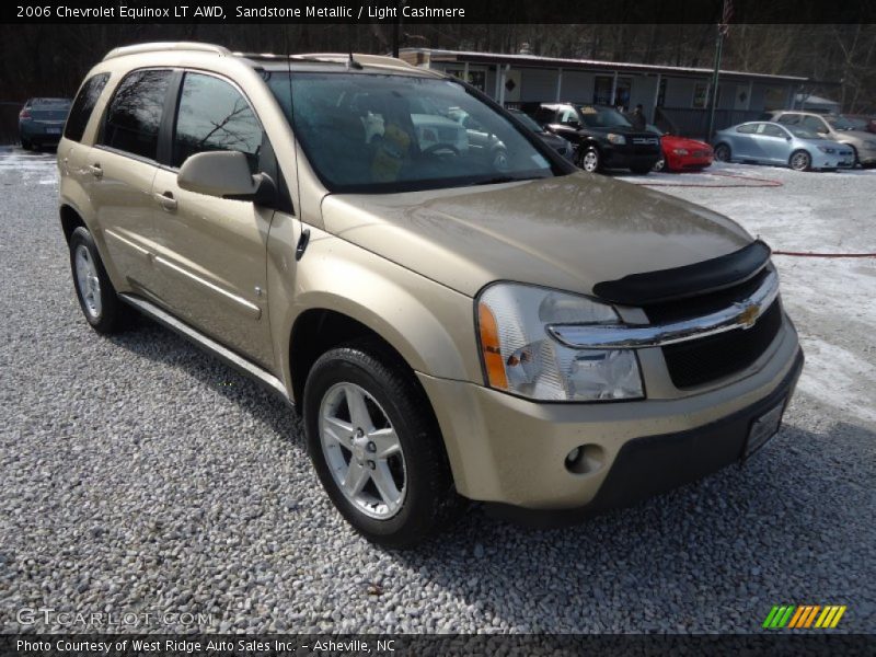 Sandstone Metallic / Light Cashmere 2006 Chevrolet Equinox LT AWD