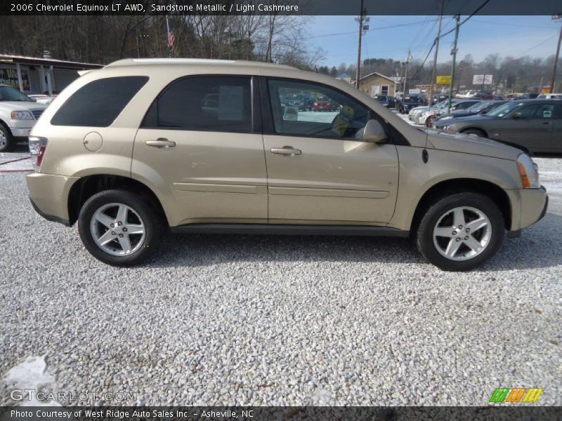 Sandstone Metallic / Light Cashmere 2006 Chevrolet Equinox LT AWD