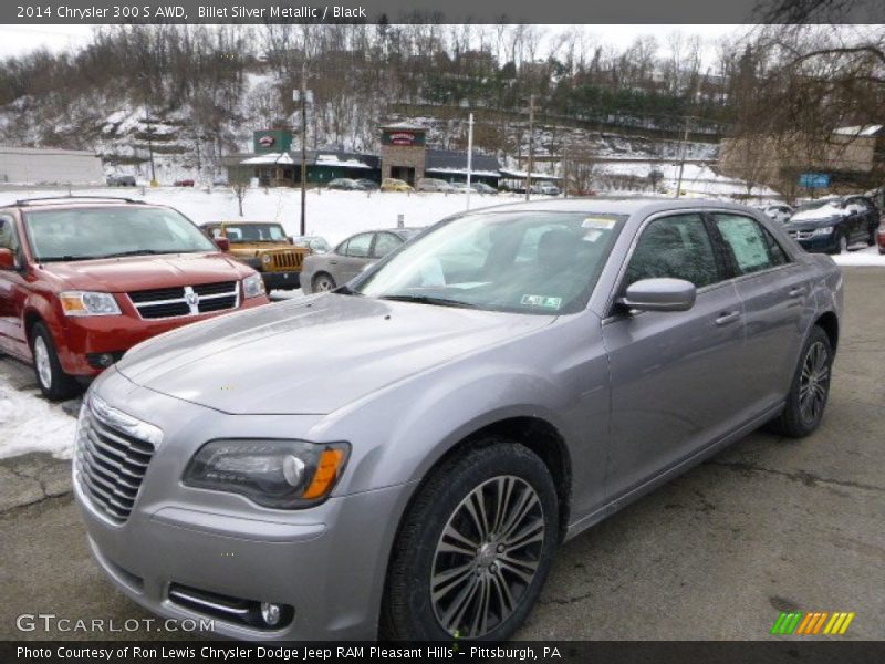 Billet Silver Metallic / Black 2014 Chrysler 300 S AWD