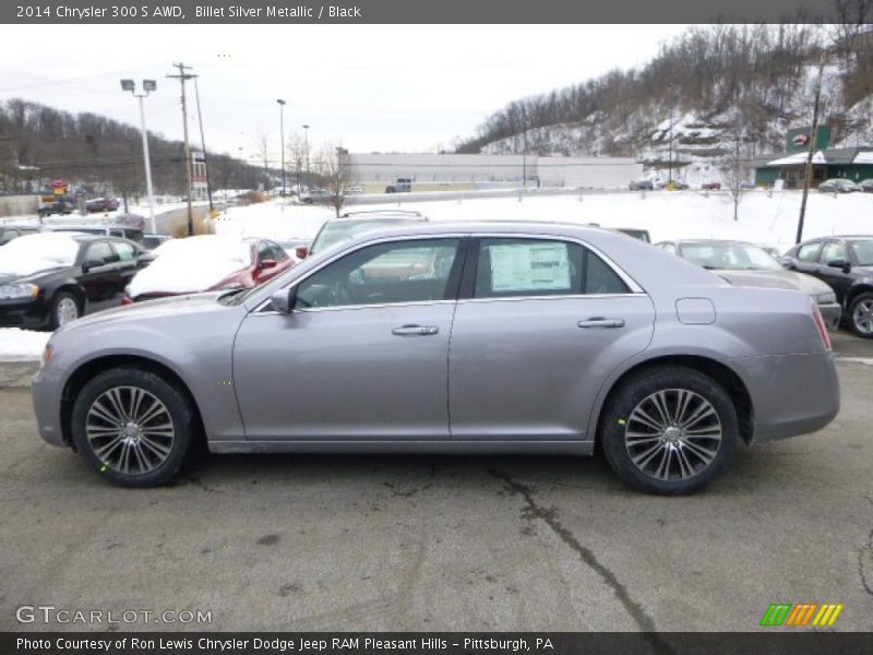 Billet Silver Metallic / Black 2014 Chrysler 300 S AWD