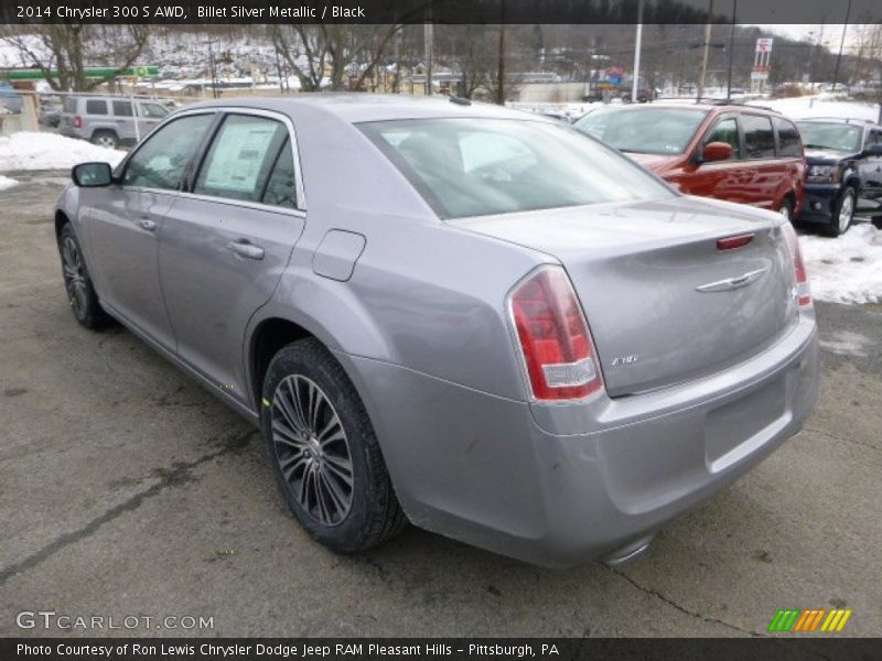 Billet Silver Metallic / Black 2014 Chrysler 300 S AWD