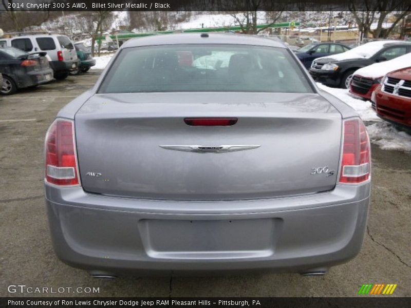 Billet Silver Metallic / Black 2014 Chrysler 300 S AWD