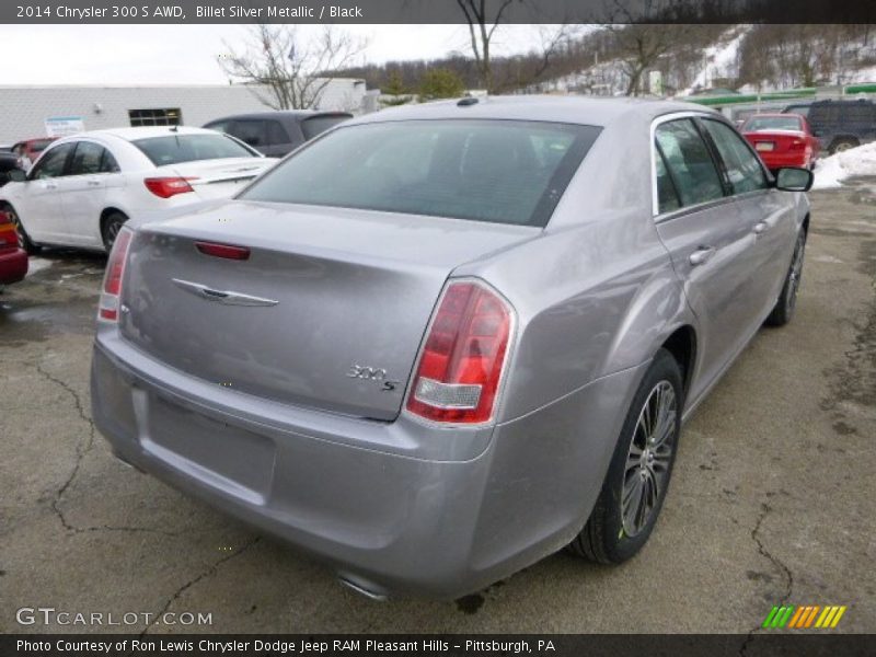 Billet Silver Metallic / Black 2014 Chrysler 300 S AWD