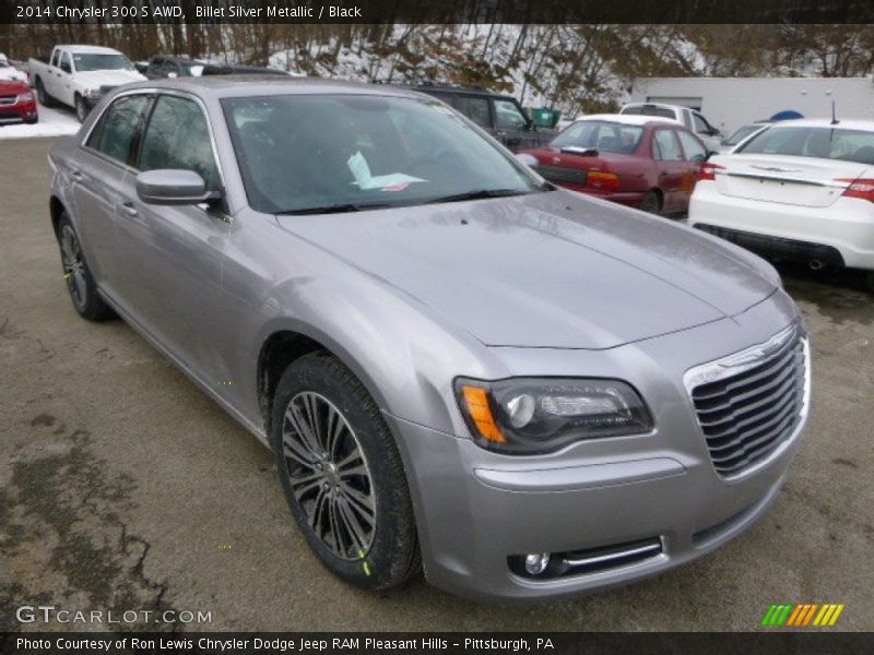 Billet Silver Metallic / Black 2014 Chrysler 300 S AWD