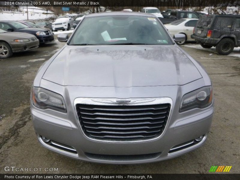 Billet Silver Metallic / Black 2014 Chrysler 300 S AWD