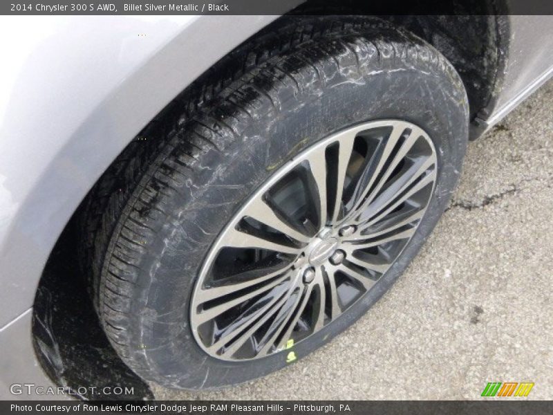 Billet Silver Metallic / Black 2014 Chrysler 300 S AWD