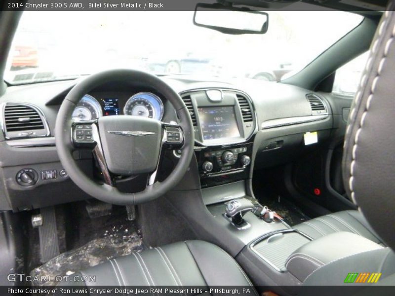 Billet Silver Metallic / Black 2014 Chrysler 300 S AWD