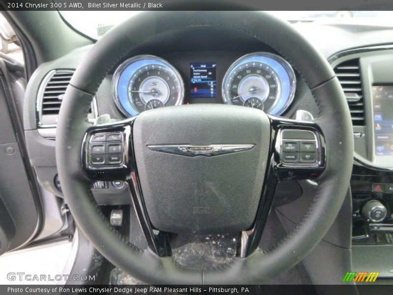 Billet Silver Metallic / Black 2014 Chrysler 300 S AWD