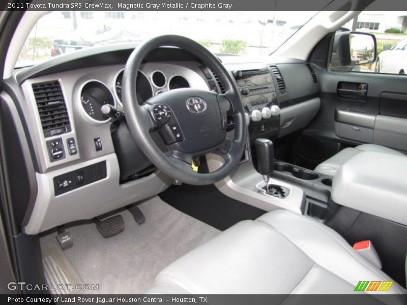 Magnetic Gray Metallic / Graphite Gray 2011 Toyota Tundra SR5 CrewMax