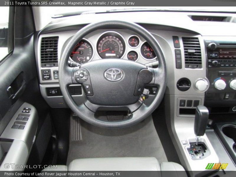 Magnetic Gray Metallic / Graphite Gray 2011 Toyota Tundra SR5 CrewMax