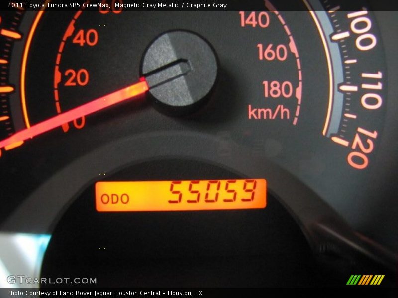 Magnetic Gray Metallic / Graphite Gray 2011 Toyota Tundra SR5 CrewMax