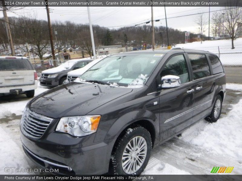 Granite Crystal Metallic / 30th Anniversary Black/Light Graystone 2014 Chrysler Town & Country 30th Anniversary Edition