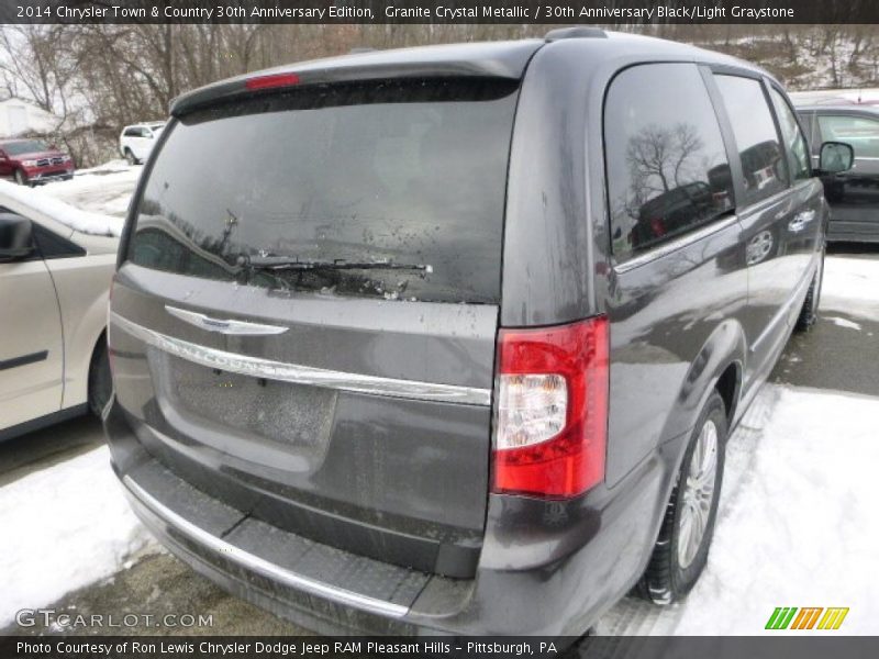 Granite Crystal Metallic / 30th Anniversary Black/Light Graystone 2014 Chrysler Town & Country 30th Anniversary Edition