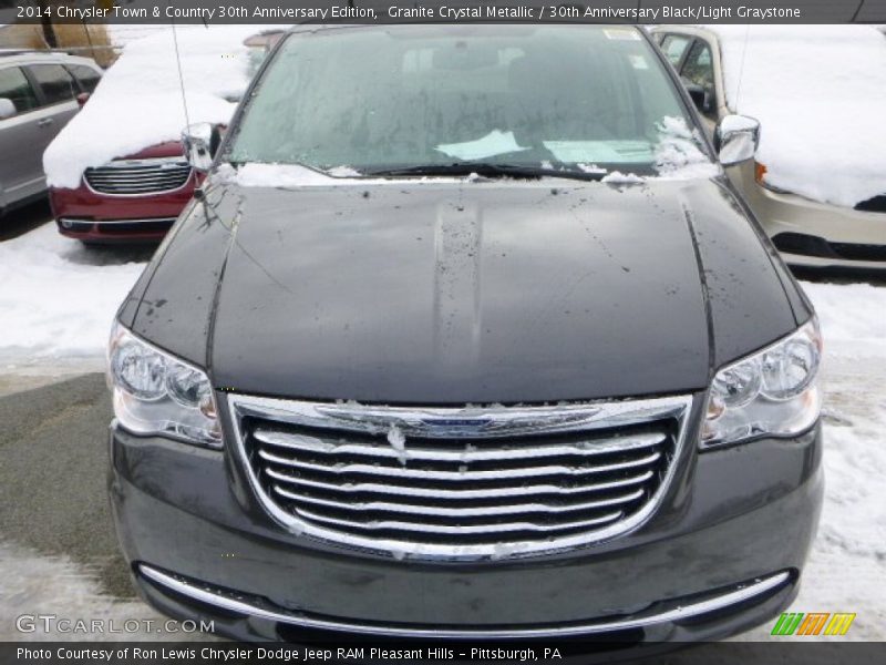 Granite Crystal Metallic / 30th Anniversary Black/Light Graystone 2014 Chrysler Town & Country 30th Anniversary Edition