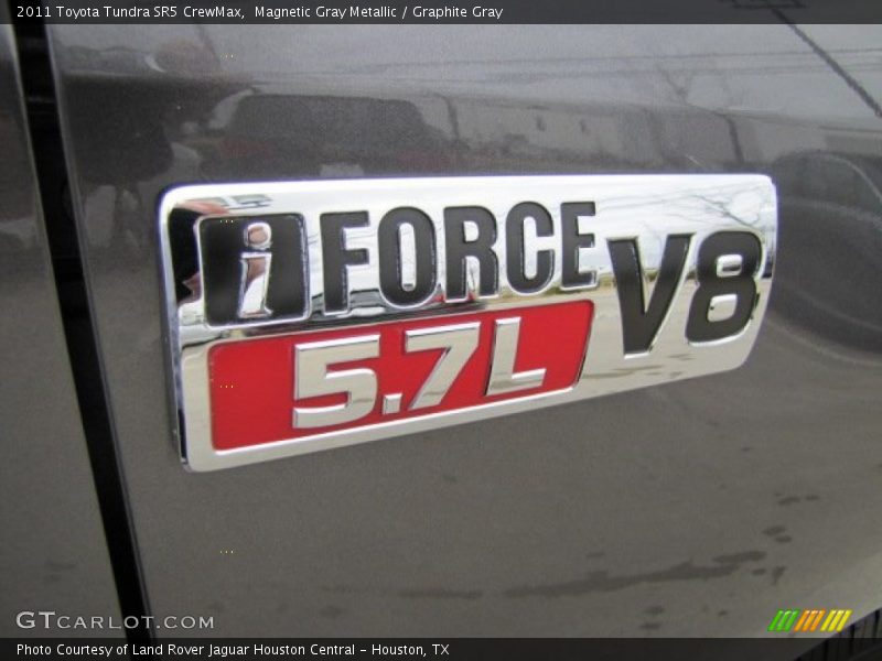 Magnetic Gray Metallic / Graphite Gray 2011 Toyota Tundra SR5 CrewMax