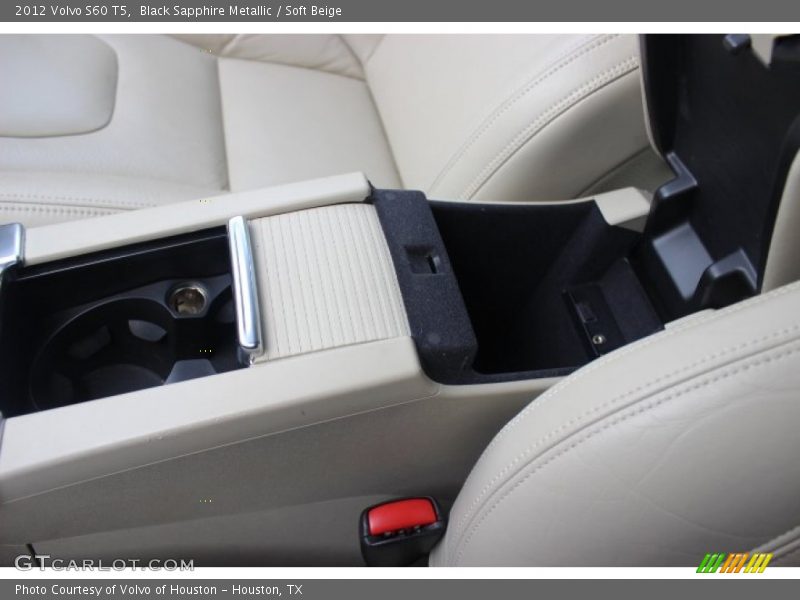 Black Sapphire Metallic / Soft Beige 2012 Volvo S60 T5