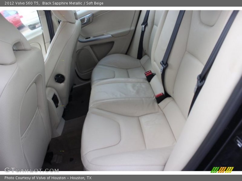 Black Sapphire Metallic / Soft Beige 2012 Volvo S60 T5