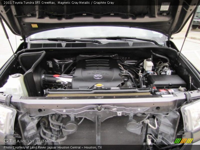 Magnetic Gray Metallic / Graphite Gray 2011 Toyota Tundra SR5 CrewMax