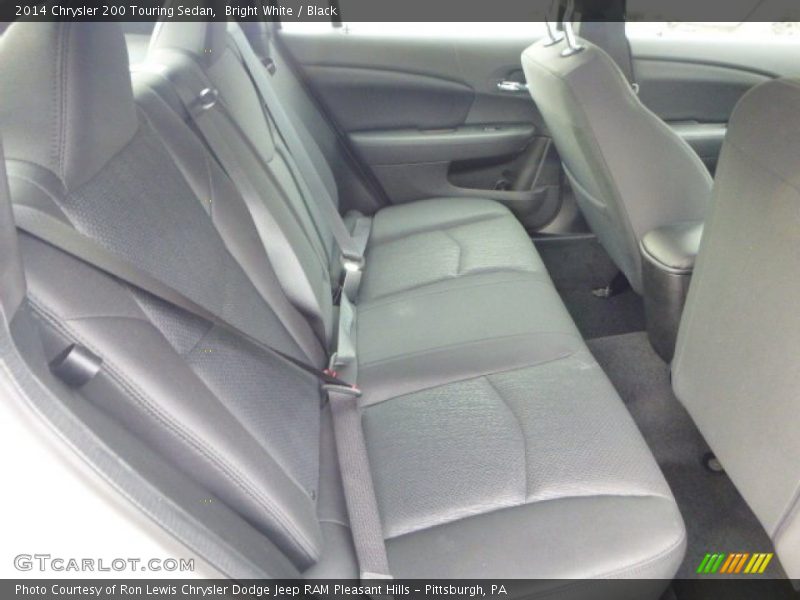 Bright White / Black 2014 Chrysler 200 Touring Sedan