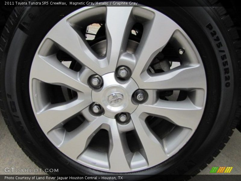 Magnetic Gray Metallic / Graphite Gray 2011 Toyota Tundra SR5 CrewMax
