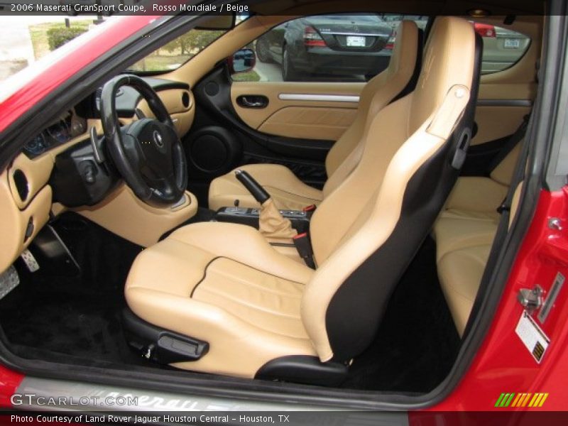  2006 GranSport Coupe Beige Interior