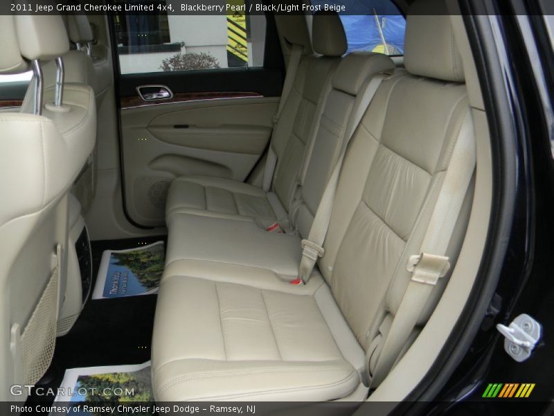 Blackberry Pearl / Black/Light Frost Beige 2011 Jeep Grand Cherokee Limited 4x4